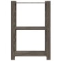 Estantería de 3 niveles madera maciza pino gris 60x38x90 cm by , Industrial shelving - Ref: Foro24-373387, Price: 44,58 €, Di...
