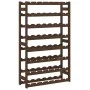 Botellero para 56 botellas madera maciza de pino marrón by , Wine racks - Ref: Foro24-373393, Price: 68,69 €, Discount: %