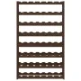 Botellero para 56 botellas madera maciza de pino marrón by , Wine racks - Ref: Foro24-373393, Price: 68,69 €, Discount: %