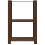 Estantería de 3 niveles madera maciza pino marrón 60x38x90 cm by , Industrial shelving - Ref: Foro24-373398, Price: 45,00 €, ...