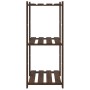 Estantería de 3 niveles madera maciza pino marrón 60x38x90 cm by , Industrial shelving - Ref: Foro24-373398, Price: 45,00 €, ...