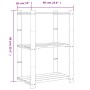 Estantería de 3 niveles madera maciza pino marrón 60x38x90 cm by , Industrial shelving - Ref: Foro24-373398, Price: 45,00 €, ...