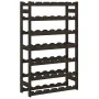Botellero para 42 botellas madera maciza de pino negro by , Wine racks - Ref: Foro24-373403, Price: 49,62 €, Discount: %