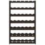 Botellero para 42 botellas madera maciza de pino negro by , Wine racks - Ref: Foro24-373403, Price: 42,42 €, Discount: %