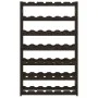 Botellero para 42 botellas madera maciza de pino negro by , Wine racks - Ref: Foro24-373403, Price: 49,62 €, Discount: %