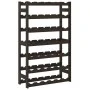 Botellero para 42 botellas madera maciza de pino negro by , Wine racks - Ref: Foro24-373403, Price: 49,62 €, Discount: %