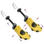 Schuhspanner mit gelber Kunststoffleiste EU 37-41 von , Schuhleisten und -tragen - Ref: Foro24-155245, Preis: 27,20 €, Rabatt: %