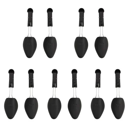 Schuhspanner 5 Paare aus schwarzem Kunststoff EU 35-38 von , Schuhleisten und -tragen - Ref: Foro24-155253, Preis: 17,88 €, R...