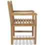 Gartenstühle 2 Einheiten aus massivem Teakholz von vidaXL, Gartenstühle - Ref: Foro24-43250, Preis: 296,93 €, Rabatt: %