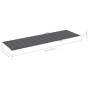 Tumbona de jardín 2 personas y cojines madera maciza de acacia by , Loungers - Ref: Foro24-3061374, Price: 401,88 €, Discount: %