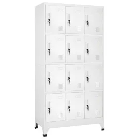 Spind mit 12 Fächern 90x45x180 cm von vidaXL, Schließfächer und Lagerschränke - Ref: Foro24-244476, Preis: 320,71 €, Rabatt: %