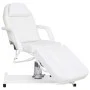 Camilla de masaje blanca 180x62x(87-112) cm de , Mesas de masaje - Ref: Foro24-110264, Precio: 460,38 €, Descuento: %