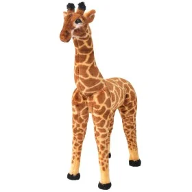 Brown and yellow standing plush giraffe XXL by vidaXL, Stuffed animals - Ref: Foro24-91336, Price: 89,69 €, Discount: %
