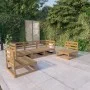 Muebles de jardín 5 piezas marrón miel madera maciza de pino de , Conjuntos de jardín - Ref: Foro24-3075392, Precio: 333,63 €...