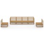 Gartenmöbel 6 Stück honigbraunes massives Kiefernholz von , Gartensets - Ref: Foro24-3075402, Preis: 392,79 €, Rabatt: %