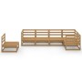 Gartenmöbel 6 Stück honigbraunes massives Kiefernholz von , Gartensets - Ref: Foro24-3075587, Preis: 391,76 €, Rabatt: %