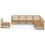 Gartenmöbel 7-teilig honigbraunes massives Kiefernholz von , Gartensets - Ref: Foro24-3075767, Preis: 468,42 €, Rabatt: %