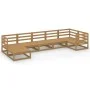 Gartenmöbel 7-teilig honigbraunes massives Kiefernholz von , Gartensets - Ref: Foro24-3075697, Preis: 438,79 €, Rabatt: %