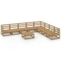 Gartenmöbel 9 Stück honigbraunes massives Kiefernholz von , Gartensets - Ref: Foro24-3075842, Preis: 580,85 €, Rabatt: %