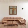 Gartenmöbel-Set 13-teilig aus massivem honigbraunem Kiefernholz von , Gartensets - Ref: Foro24-3075907, Preis: 861,96 €, Raba...