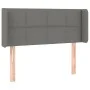 Dark gray fabric headboard with LED 83x16x78/88 cm by , Headboards and footboards - Ref: Foro24-3123211, Price: 64,14 €, Disc...