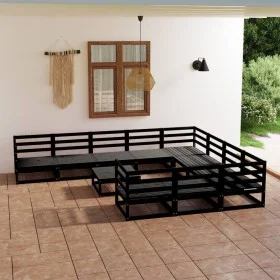 Garden furniture set 11 pieces solid pine wood by , Garden sets - Ref: Foro24-3076003, Price: 841,31 €, Discount: %
