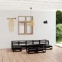 Gartenmöbel-Set 9-teilig aus massivem Kiefernholz von , Gartensets - Ref: Foro24-3076088, Preis: 635,61 €, Rabatt: %