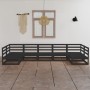 Gartenmöbel-Set 7-teilig aus massivem Kiefernholz von , Gartensets - Ref: Foro24-3076133, Preis: 500,55 €, Rabatt: %