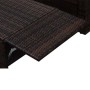 2-piece garden furniture set and brown synthetic rattan cushions by vidaXL, Garden sets - Ref: Foro24-42733, Price: 232,94 €,...