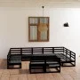 Juego de muebles de jardín 11 piezas madera maciza de pino de , Conjuntos de jardín - Ref: Foro24-3076173, Precio: 801,98 €, ...