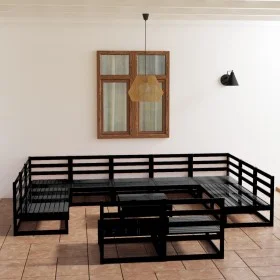 Garden furniture set 12 pieces solid pine wood by , Garden sets - Ref: Foro24-3076178, Price: 883,97 €, Discount: %