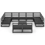 Gartenmöbel-Set 12-teilig aus massivem Kiefernholz von , Gartensets - Ref: Foro24-3076178, Preis: 883,97 €, Rabatt: %