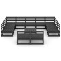 Gartenmöbel-Set 12-teilig aus massivem Kiefernholz von , Gartensets - Ref: Foro24-3076178, Preis: 896,97 €, Rabatt: %