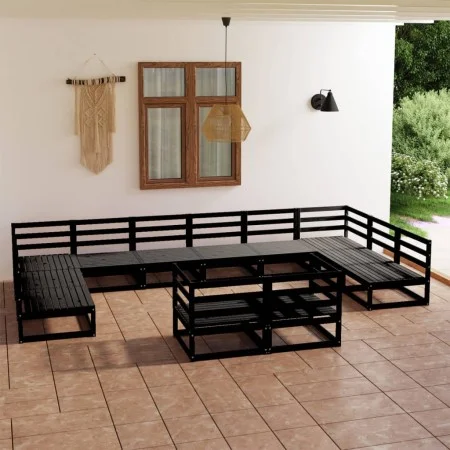Gartenmöbel-Set 12-teilig aus massivem Kiefernholz von , Gartensets - Ref: Foro24-3076223, Preis: 891,88 €, Rabatt: %