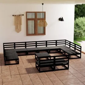 Gartenmöbel-Set 13-teilig aus massivem Kiefernholz von , Gartensets - Ref: Foro24-3076228, Preis: 952,20 €, Rabatt: %