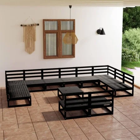 Gartenmöbel-Set 13-teilig aus massivem Kiefernholz von , Gartensets - Ref: Foro24-3076228, Preis: 952,20 €, Rabatt: %