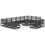 Gartenmöbel-Set 13-teilig aus massivem Kiefernholz von , Gartensets - Ref: Foro24-3076228, Preis: 952,20 €, Rabatt: %
