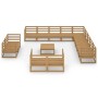 Gartenmöbel-Set 14-teilig aus massivem Kiefernholz von , Gartensets - Ref: Foro24-3075972, Preis: 954,18 €, Rabatt: %