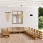 Garden furniture set 11 pieces solid pine wood by , Garden sets - Ref: Foro24-3076017, Price: 754,77 €, Discount: %