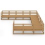 Gartenmöbel-Set 11-teilig aus massivem Kiefernholz von , Gartensets - Ref: Foro24-3076017, Preis: 764,62 €, Rabatt: %