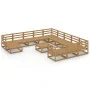 Garden furniture set 13 pieces solid pine wood by , Garden sets - Ref: Foro24-3076062, Price: 879,31 €, Discount: %