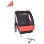 Roter und schwarzer Fahrradanhänger 30 kg von vidaXL, Fahrradanhänger - Ref: Foro24-91371, Preis: 167,44 €, Rabatt: %