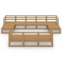 Gartenmöbel-Set 10-teilig aus massivem Kiefernholz von , Gartensets - Ref: Foro24-3076112, Preis: 693,02 €, Rabatt: %
