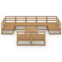 Gartenmöbel-Set 10-teilig aus massivem Kiefernholz von , Gartensets - Ref: Foro24-3076167, Preis: 711,06 €, Rabatt: %