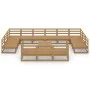 Gartenmöbel-Set 14-teilig aus massivem Kiefernholz von , Gartensets - Ref: Foro24-3076237, Preis: 930,30 €, Rabatt: %