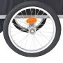 Red and black bicycle trailer, 30 kg. by vidaXL, Bicycle trailers - Ref: Foro24-91371, Price: 167,44 €, Discount: %