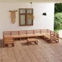 Gartenmöbel-Set 11-teilig aus massivem Kiefernholz von , Gartensets - Ref: Foro24-3076277, Preis: 760,68 €, Rabatt: %