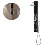 Glass shower panel 18x42.1x120 cm black by vidaXL, Jet nozzles for bathtubs and showers - Ref: Foro24-142991, Price: 152,33 €...