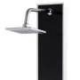 Glasduschpaneel 18x42,1x120 cm schwarz von vidaXL, Strahldüsen für Badewannen und Duschen - Ref: Foro24-142991, Preis: 149,73...