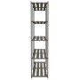 5-stufiges Regal aus massivem grauem Kiefernholz, 170 x 38 x 170 cm von , Industrieregale - Ref: Foro24-373384, Preis: 106,98...